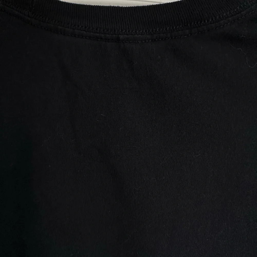Men’s L Black Official Polaroid T-shirt With The Word “Polaroid” Written 5 Times - Picture 12 of 16